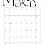 Free And Customizable March Templates | March Whiteboard Calendar Ideas 2025