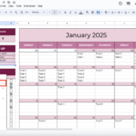 How To Create A 2025 Monthly Calendar In Google Sheets   Filedrop | Google Calendar Always Open In March 2025