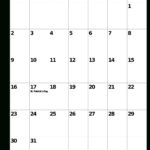 March 2025 Calendar – My Calendar Land | March Blank Printable Calendar 2025