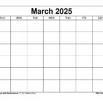 March 2025 Calendar   Printable Templates & More | General Blue March 2025 Calendar