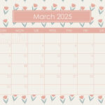 March 2025 Calendars   107 Free Printables | Printabulls |  Calendar 2025