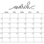 March 2025 Calendars   107 Free Printables | Printabulls |  Calendar 2025