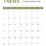 March 2025 Calendars   107 Free Printables | Printabulls |  Calendar 2025