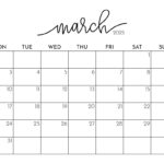 March 2025 Calendars   107 Free Printables | Printabulls | Cute March Calendar Printable 2025