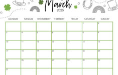 March 2025 Calendars – 107 Free Printables | Printabulls | Free March Calendar 2025