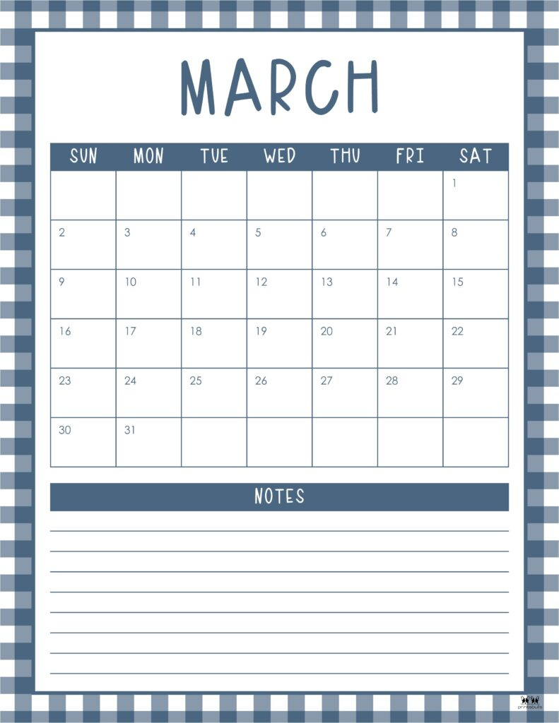 March 2025 Calendars - 107 Free Printables | Printabulls | March 2025 Calendar Printable Excel