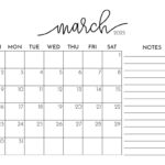 March 2025 Calendars   107 Free Printables | Printabulls | March 2025 Calendar Printable With Lines