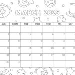 March 2025 Calendars   107 Free Printables | Printabulls | March Calendar Numbers Printable 2025