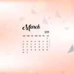 March 2025 Desktop Wallpaper Calendar   Calendarlabs |  Calendar 2025