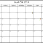 March 2025 Lunar Calendar | Moon Phase Calendar | Moon Calendar For March 2025