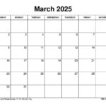 Printable March 2025 Calendar   Wiki Calendarwiki Calendar   Issuu | March 2025 Printable Calendar Wiki