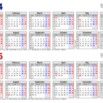 Two Year Calendars For 2024 And 2025 (Uk) For Microsoft Excel |  Calendar 2025