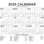 Year 2025 Calendar   Wiki Calendarwiki Calendar   Issuu |  Calendar 2025