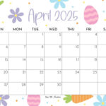 April 2025 Calendars   107 Free Printables | Printabulls | Calendar April 2025 Printable Free