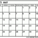May 2025 Calendar Printable | Calendar April May 2025