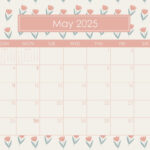 May 2025 Calendars   107 Free Printables | Printabulls | Cute May 2025 Printable Calendar