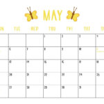 May 2025 Calendars   107 Free Printables | Printabulls | Cute May Calendar 2025 Printable