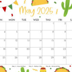 May 2025 Calendars   107 Free Printables | Printabulls | Free May 2025 Printable Calendar