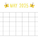 May 2025 Calendars   107 Free Printables | Printabulls | Free Printable Calendar For May 2025