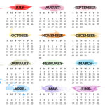 2025 2026 School Year Calendar Free Printable   Paper Trail Design | June 2025 July 2026 Calendar