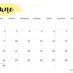 2025 Monday Start Calendar Printable   Watercolor   Paper Trail Design | June 2025 Calendar Monday Start
