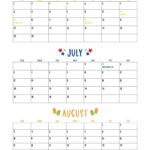 2025 Summer Calendars   27 Free Printables | Printabulls |  Calendar 2025