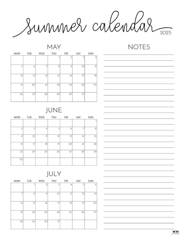 June July Calendar 2025 | Calendar 2025