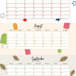 2025 Summer Calendars   27 Free Printables | Printabulls |  Calendar 2025