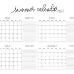 2025 Summer Calendars   27 Free Printables | Printabulls | Calendar 2025 May June July