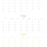 2025 Three Month/Quarterly Calendars   36 Free Cals | Printabulls |  Calendar 2025