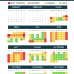 Dollywood Crowd Calendar 2025 |  Calendar 2025