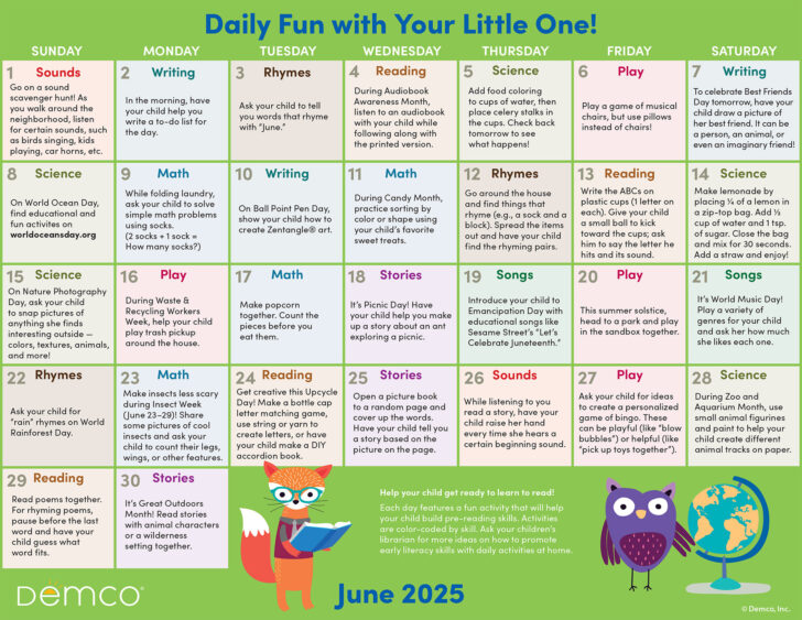 Calendar Ideas For June 2025 | Calendar 2025