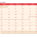July And August 2025 Printable Calendar | June July And August Calendar 2025