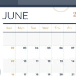 June 2025 Calendar Free Google Docs Template   Gdoc.io |  Calendar 2025