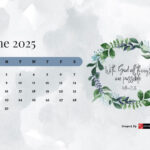 June 2025 Calendar Printables | Entheosweb |  Calendar 2025