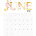 June 2025 Calendar Printables | Entheosweb |  Calendar 2025