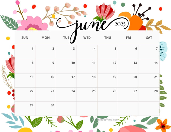 Give Me June Calendar 2025 | Calendar 2025