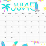 June 2025 Calendar Printables | Entheosweb | June Themes For Calendar 2025