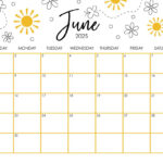 June 2025 Calendars   107 Free Printables | Printabulls |  Calendar 2025