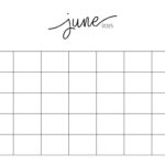 June 2025 Calendars   107 Free Printables | Printabulls | June Calendar Print Out 2025
