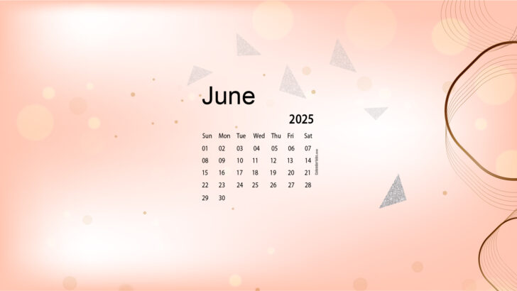 June 2025 Wallpaper Calendar | Calendar 2025