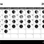 June 2025 Lunar Calendar, Moon Cycles, Moon Phases Stock Photo   Alamy |  Calendar 2025