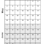 Printable May June 2025 Calendar Templates | Calendarkart | May June Printable Calendar 2025