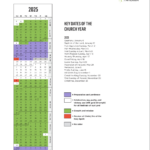 Rca Liturgical Calendar | Reformed Church In America |  Calendar 2025
