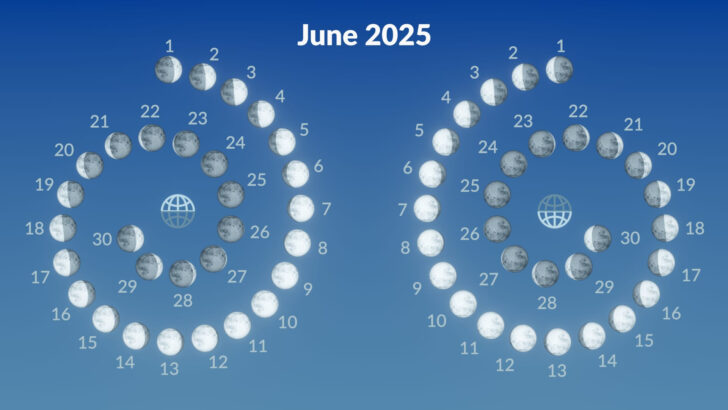 Moon Calendar June 2025 | Calendar 2025