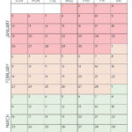 2025 3-Month Quarterly Calendar Printables – Free – Hey, Donna! |  Calendar 2025