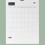 2025 Monthly Calendar Typewriter | Digital Download |  Calendar 2025