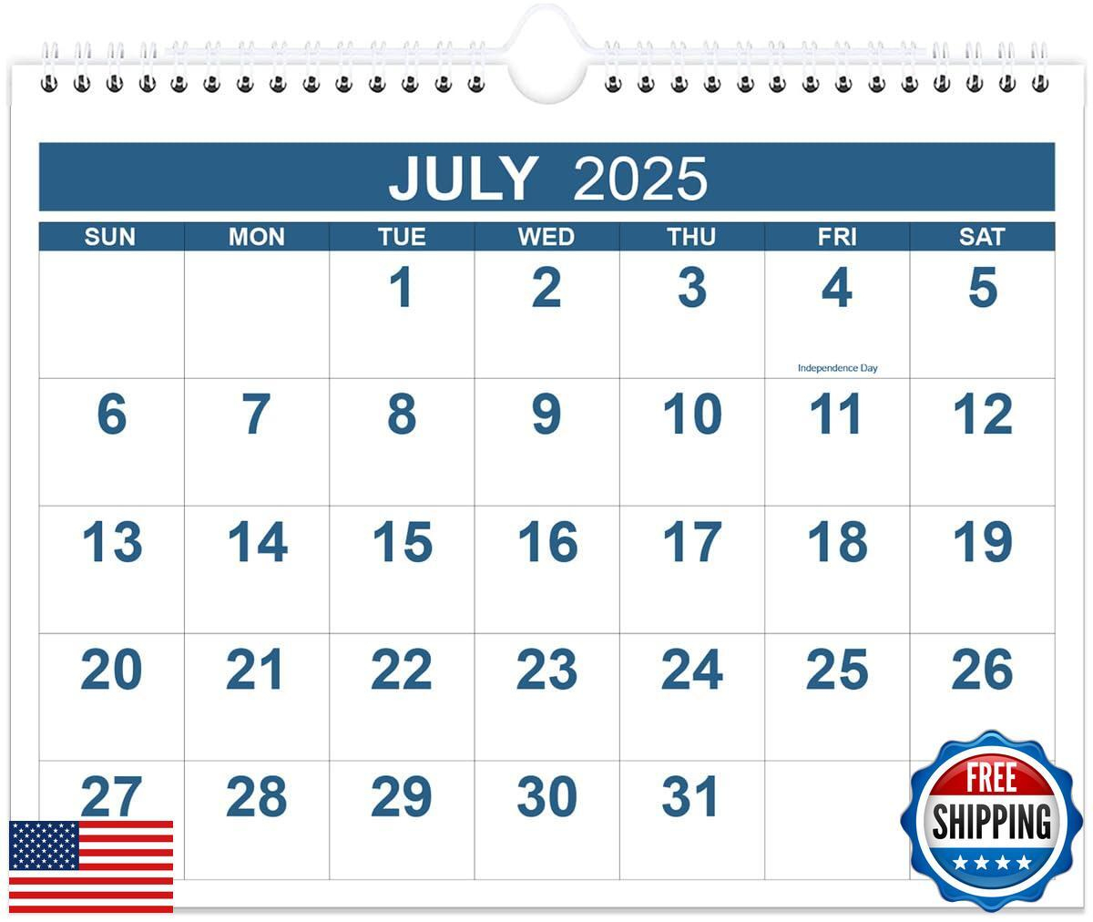 Calendar 2025-2026 - Wall Calendar From July 2025 To December 2026 | Calendar 2025