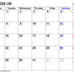 Calendar July 2025 Uk With Pdf, Excel And Word Templates |  Calendar 2025