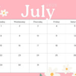 Free Printable, Custom July 2025 Calendar Templates | Canva | July Calendar 2025 Template